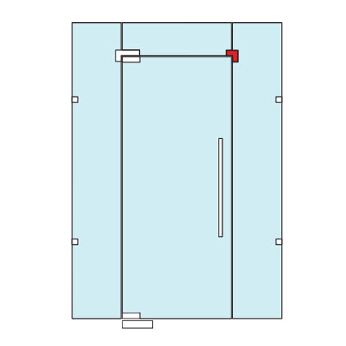 CONECTOR SUPERIOR EN "L" CHICO. SATINADO