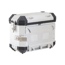 Kit de 3 Cajas TopCase+2SideCase modelo Benelli para TRK251 Color Aluminio incluye racks