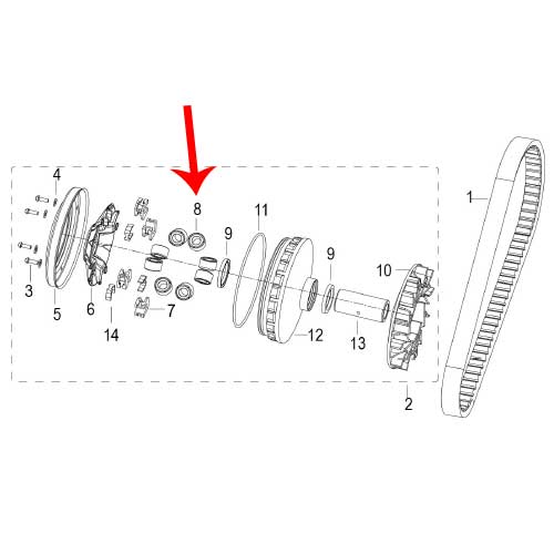 Rodillo 11g (ZAFFERANO250)