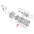 Disco de friccion 1 3.0mm (LEONCINO250 / TNT25 / TRK251)