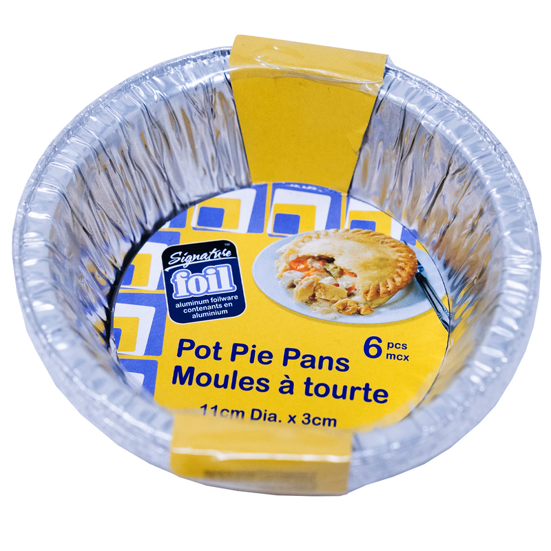 Platos de aluminio para tartas de 06 piezas