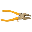 Pinza para abrir cortes de vidrio de tres puntos.