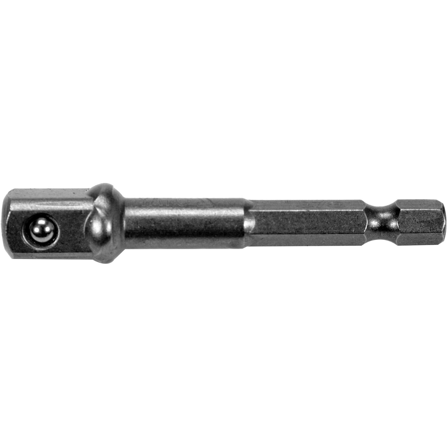 Adaptador Socket vástago hexagonal extensión 3/8" 65 mm largo