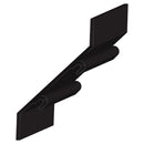 Lama de Louver en foma de Z 50 MM. Espesor 1.3 mm. Largo 5.85 mts. Acabado Anodizado Negro