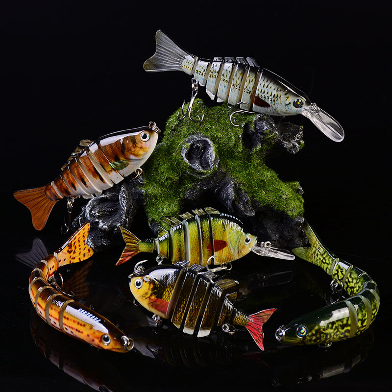 Señuelos articulados 6 Uds. pack variados