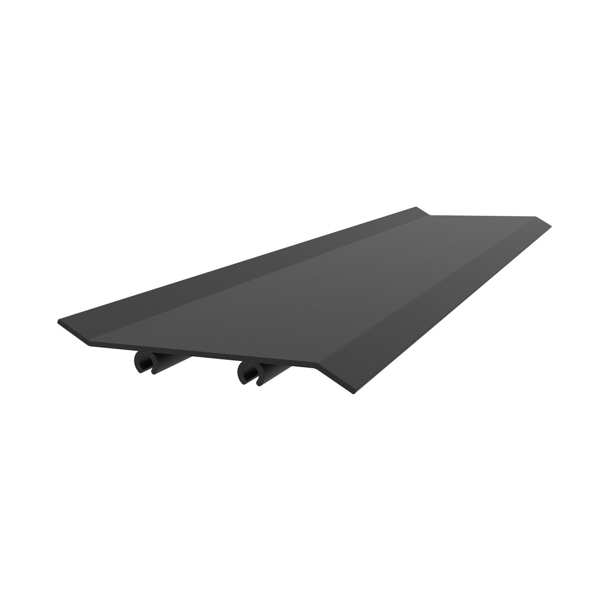 Lama de Louver en foma de Z. Espesor 1.3 mm. Largo 5.85 mts. Acabado Pintado Dark Grey