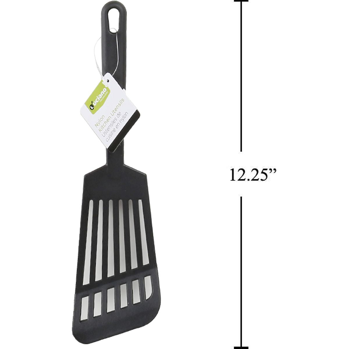 Espátula de nailon para cocinar Luciano, etiqueta