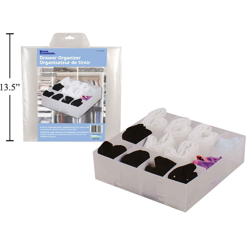 Organizador de cajones, gavetas y gaveteros, 30 x 30 x 10 cm