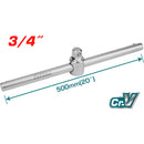 Extensión Barra en T Deslizante. 1 Pieza. 3/4" 500 mm(20"). CrV.