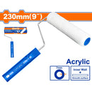 Rodillo para pintar 9" Paredes internas. Altura de la fibra:7mm. Acrílico.