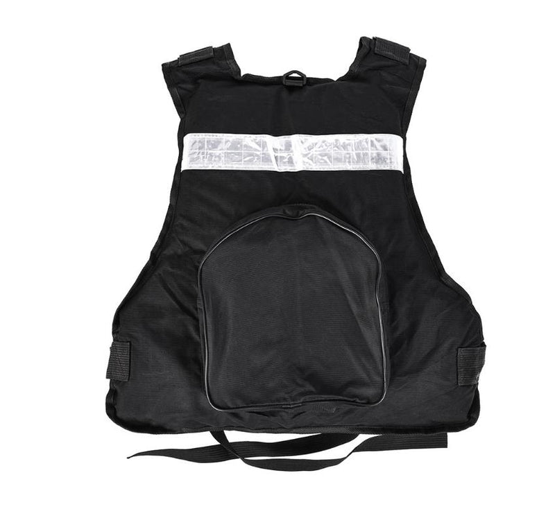 Chaleco de pesca salvavidas NEGRO