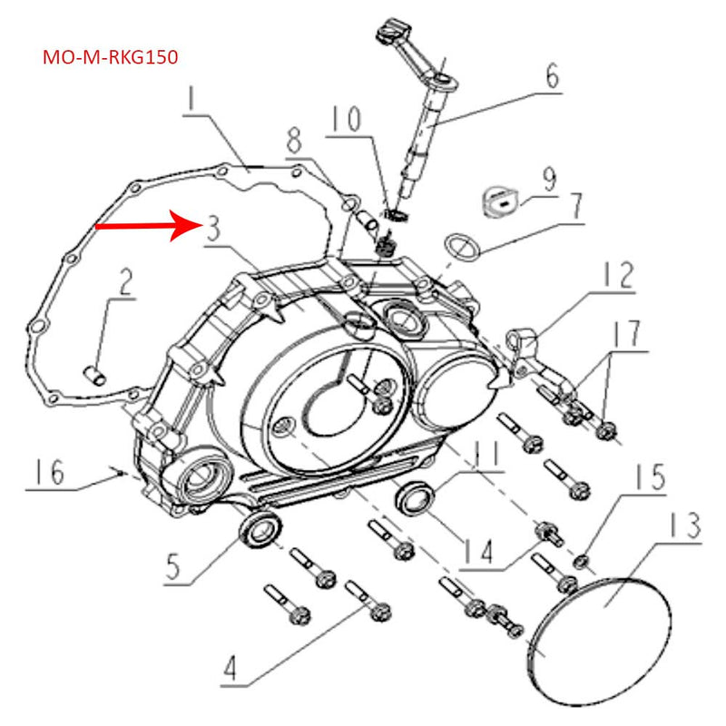 Covertor de embrague (RKG150)