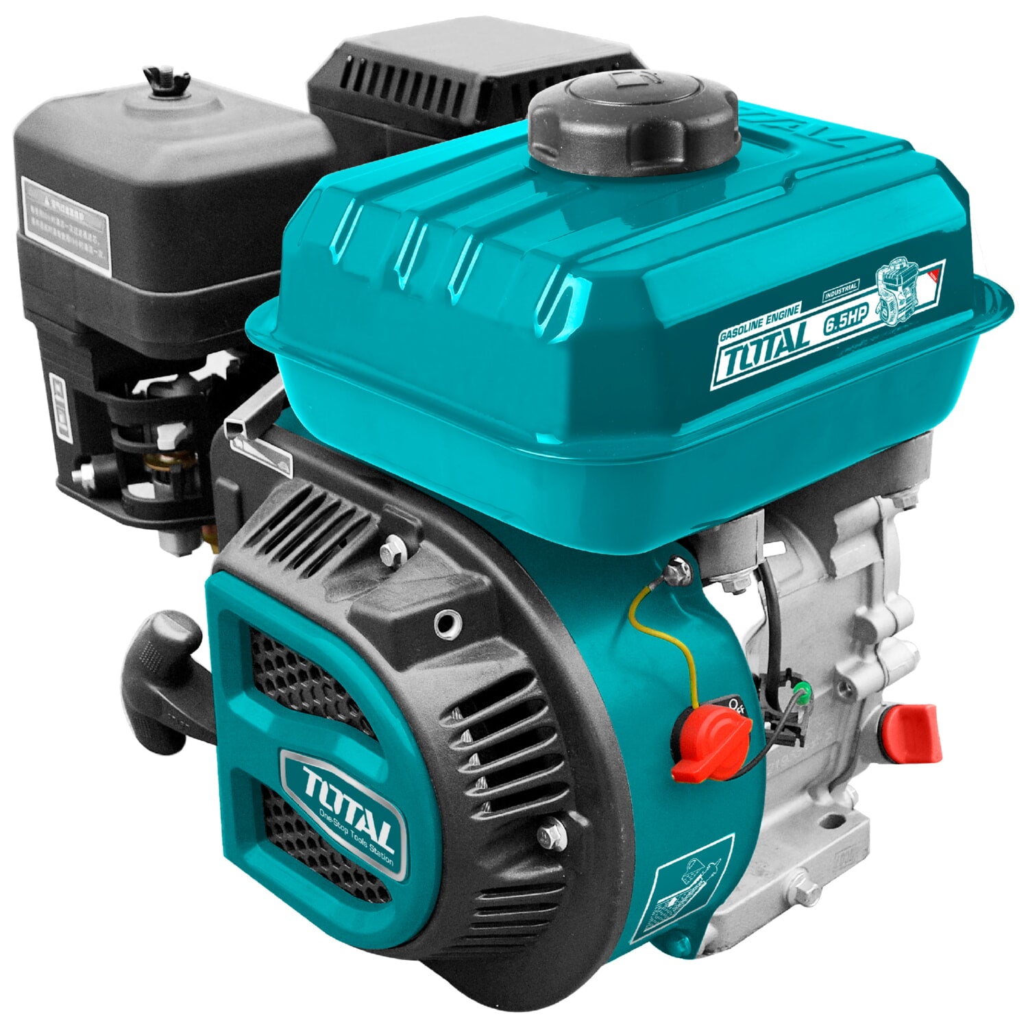 Motor a gasolina 6.5HP 4 tiempos 20mm S type