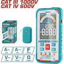 Multímetro digital TOTAL SMART Función (AC/DC voltaje, resistencia y Continuidad) NCV