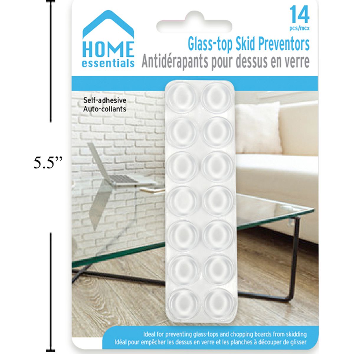 Preventores antideslizamiento de muebles de 14 piezas