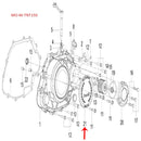 Calcomania del covertor de motor (TNT150 / 302S / TRK502X)