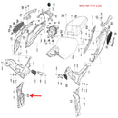 Covertor decorativo del pedal derecho (TNT150)