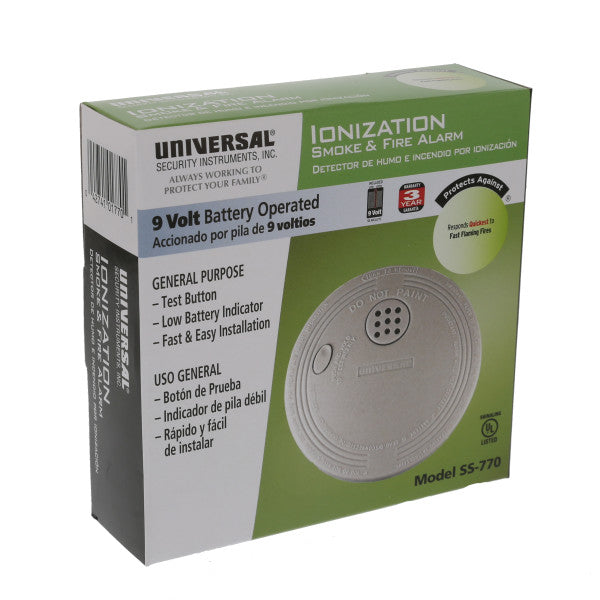 Alarma contra incendios por ionización