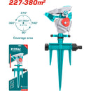 Aspersor rociador de estaca de 3 pines de plástico Para manguera de agua 3/4"