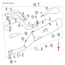 Kit de tubo de escape (TX200)