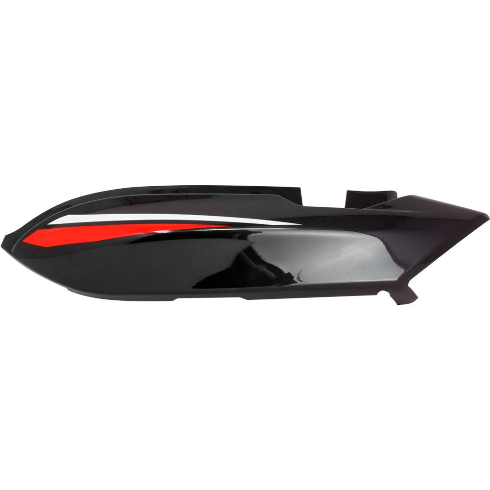 Covertor lateral trasero izquierdo negro con calcomanias (RKG150)