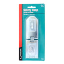 Aldaba de zinc de 6 1/4" con tornillos.