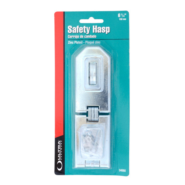 Aldaba de zinc de 6 1/4" con tornillos.