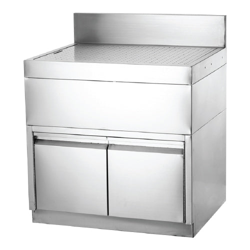 Escurridor de vasos con gabinete. 75cm x 60cm