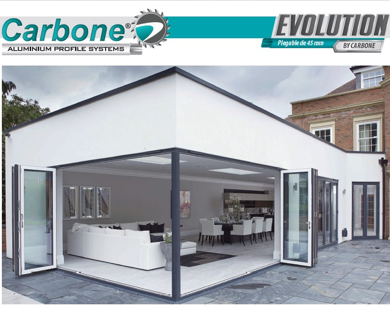 Riel Superior de sobre poner. Sistema Plegable Europa. Color Gris Raton