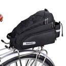 Bolso para Bicicleta / motocicleta 12L negro. Rhinowalk