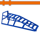 Rampas para vehículos 2 Ton. Ancho del neumático: 210mm. Peso: 5.6Kg. (Se vende en Par)