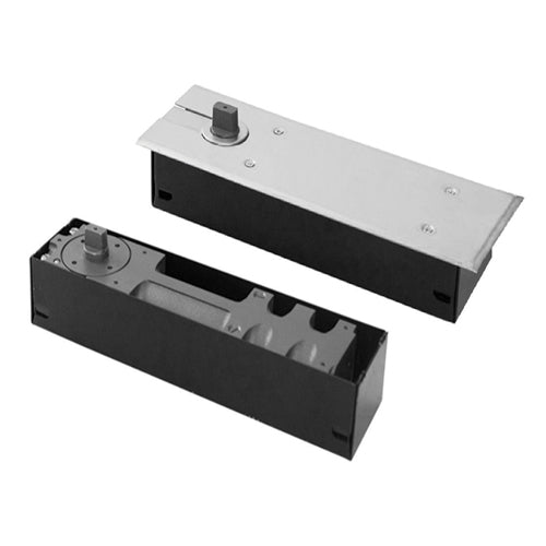 CIERRA PUERTA DE PISO 300 kg puertas de hasta 1,45 mt largo tapa satinado 500000 ciclos hidraulico cierrapuertas freno