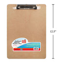 Tablero con clip de 9 x 12,5 ", paquete retráctil (HZ) Portapapeles