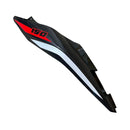 Covertor trasero izquierdo negro con calcomanias (TNT150)