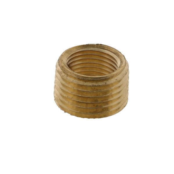 Buje frontal de latón de 1/2" x 3/8" para tuberías