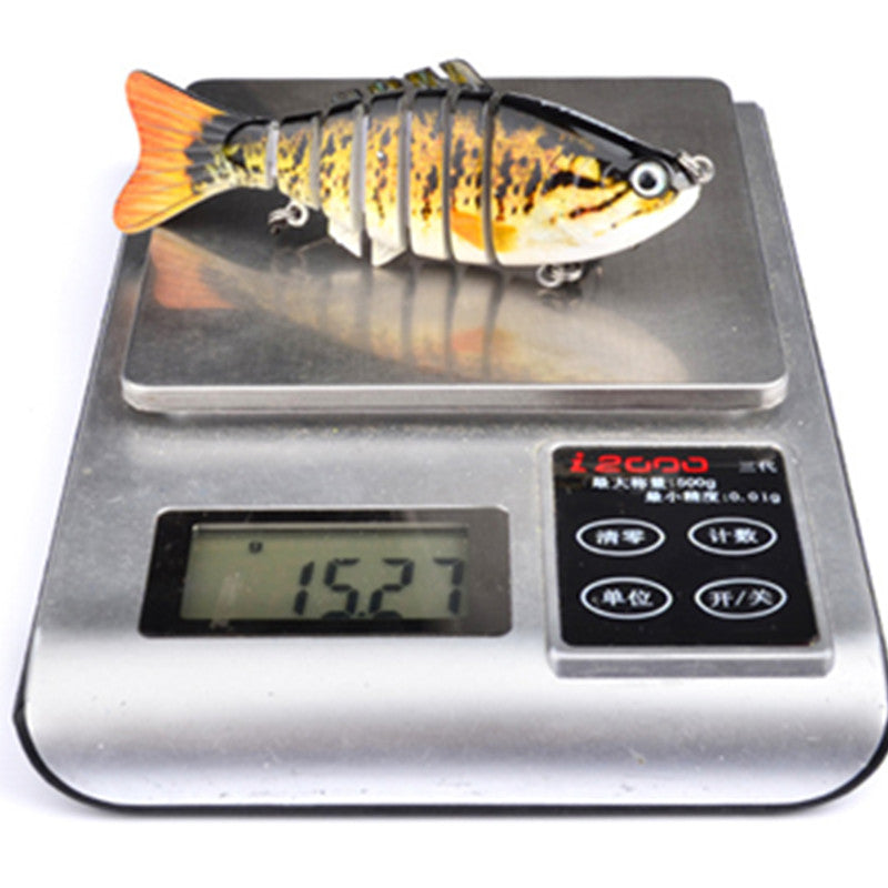 Señuelo 7 secciones 10cm Color G/N