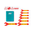 Juego De llaves abiertas aisladas de 7 piezas.