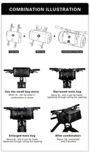 Kit de Bolso para Fijar en Manubrio de moto/bicicleta. Rhinowalk