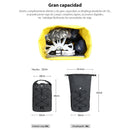 Bolso dry bag 100% impermeable 25L Negro Rhinowalk