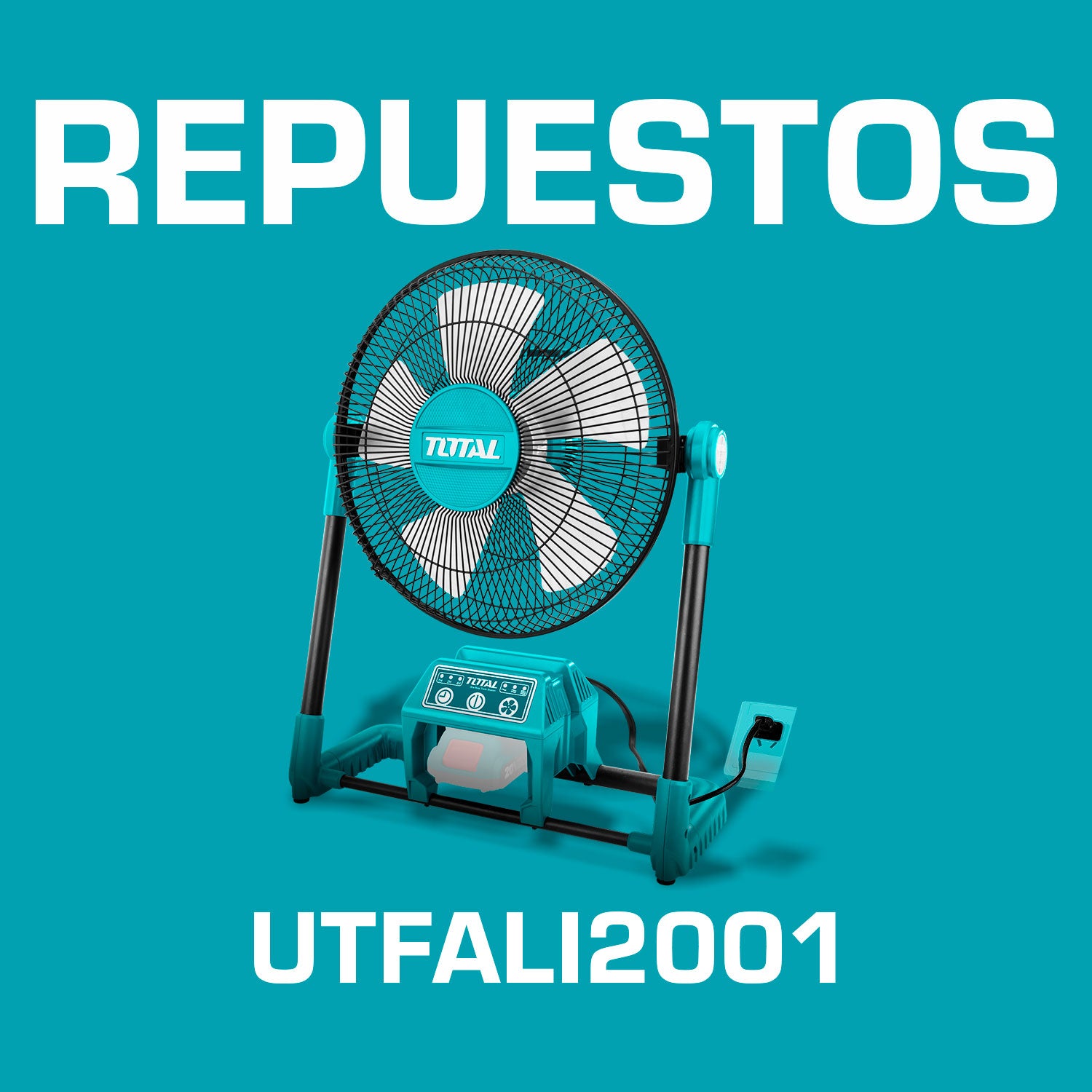 Repuestos Abanico 13" 20 V. Codigo UTFALI2001