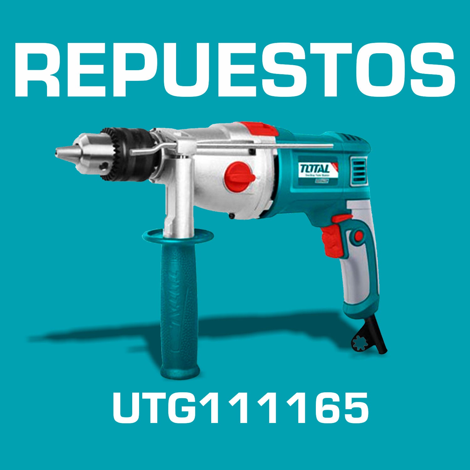 Repuestos Taladro percutor 1050W de 5/8". Codigo UTG111165