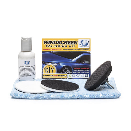 kit para pulir rayas leves y manchas en vidrios
