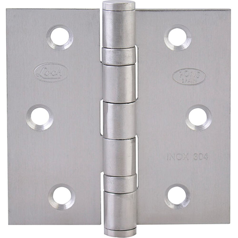 Bisagras cuadradas de acero inoxidable 4" x 4" 2 piezas Lock