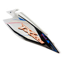 Covertor trasero lateral derecho blanco con calcomanias (TX200)