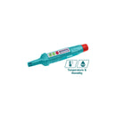 Medidor de humedad y termómetro digital con pantalla LCD.