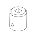 8*8 conector para actuador neumatico.