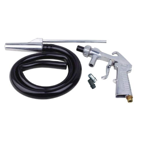 Pistola para sandblasteado Entrada de aire: 1/4", Presión estimada: ≤90psi, Presión máxima: 150psi