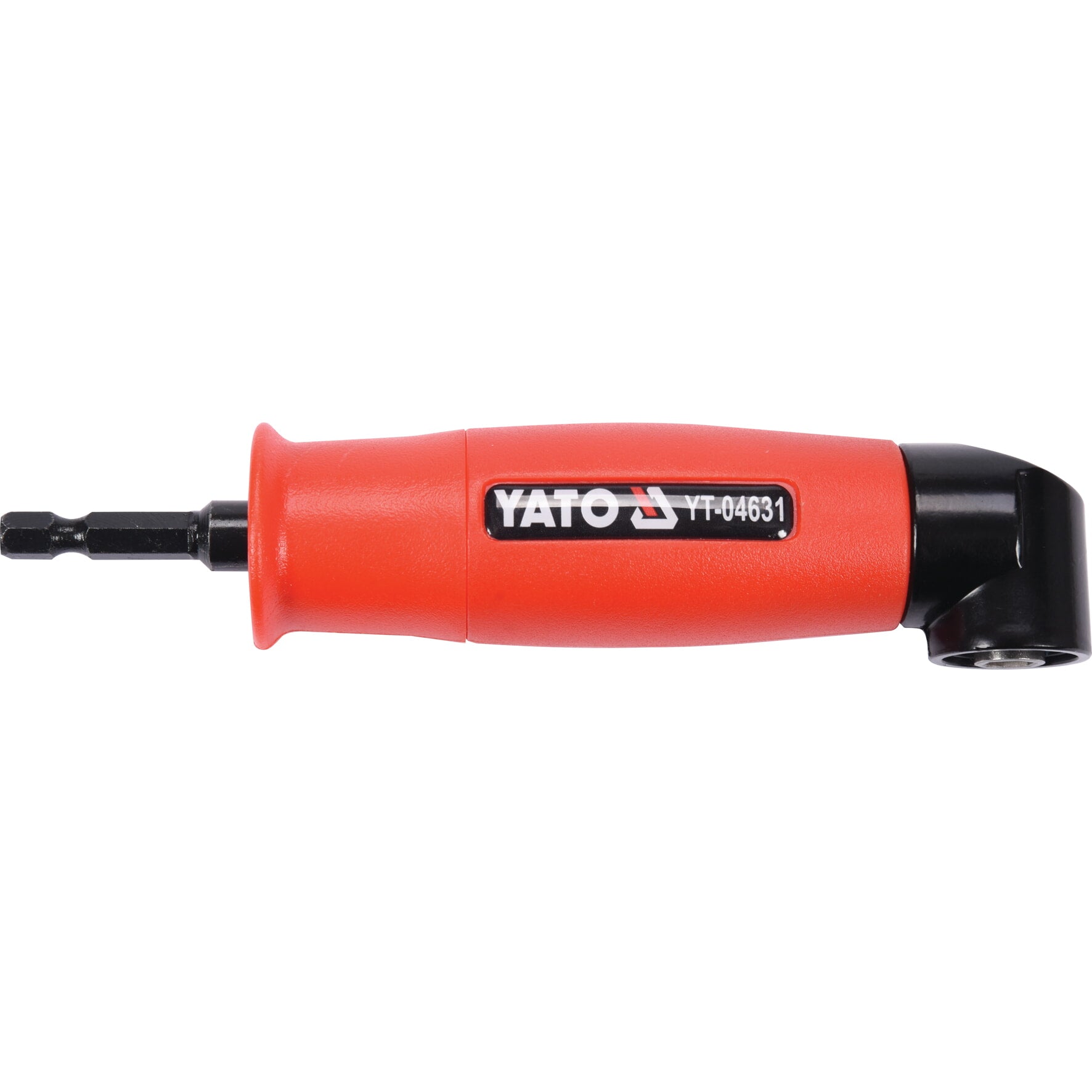 Adaptador de angulo 90 grados para puntas destornillador 1/4" 155mm largo