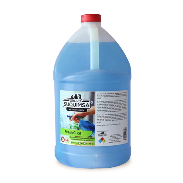 Fresh Cuat. Poderoso desinfectante con fragancia base a amonio cuaternario al 0.3% 1 Galon