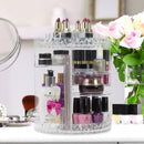 Organizador de Maquillaje giratorio 360º, transparente.